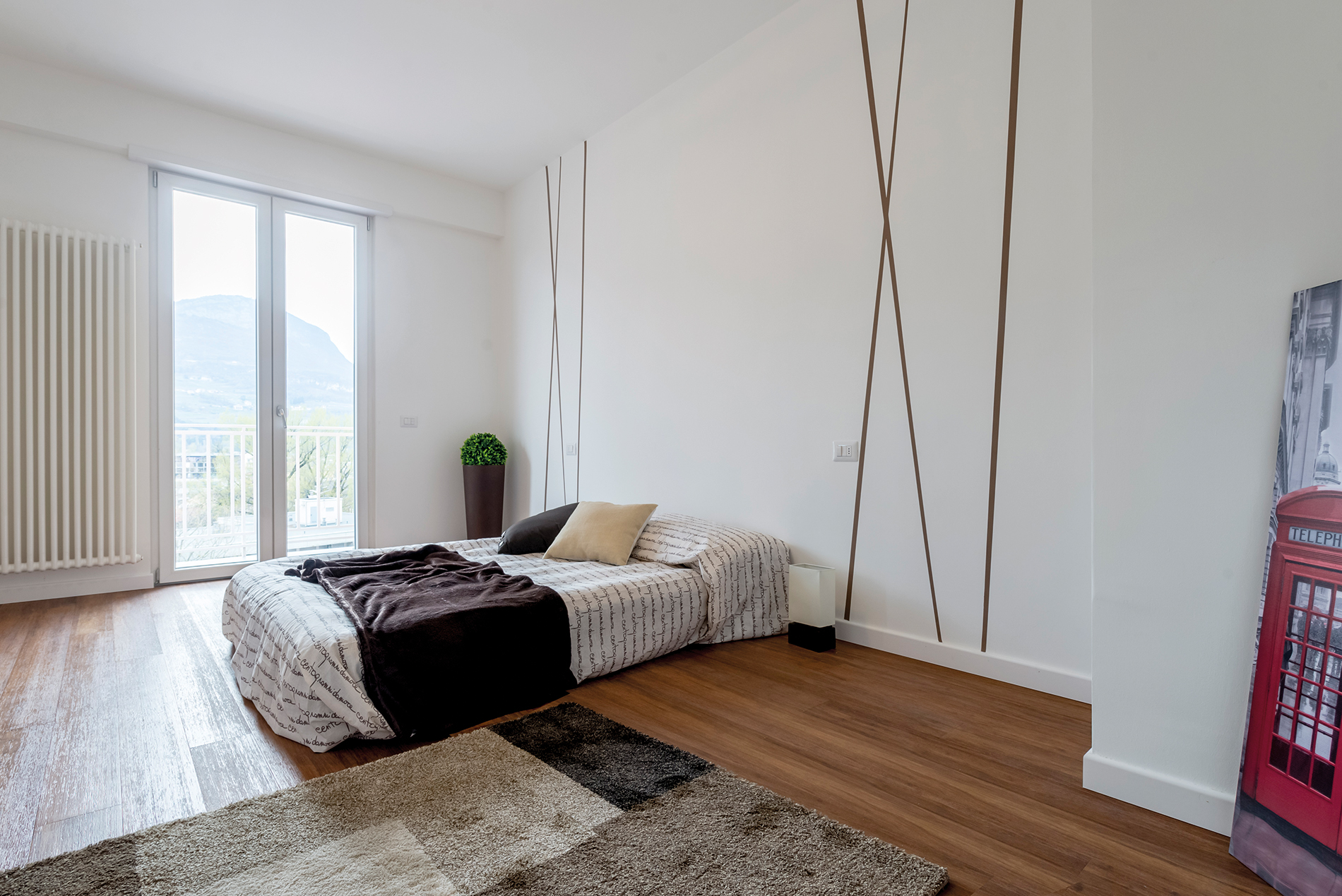 Pavimento bamboo bood Elegance Exotic interno camera da letto casa